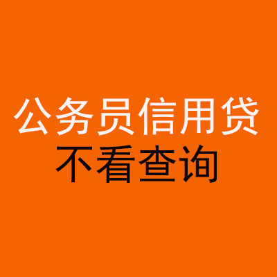 肥东公务员信用贷款